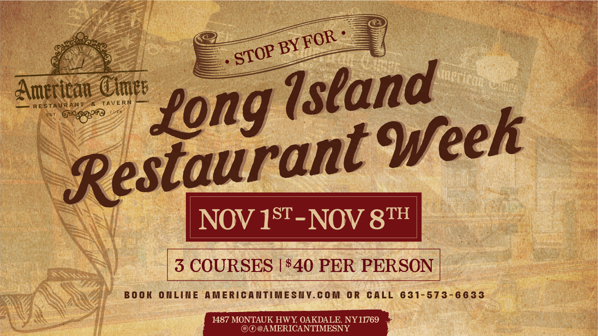 Long Island Restaurant Week