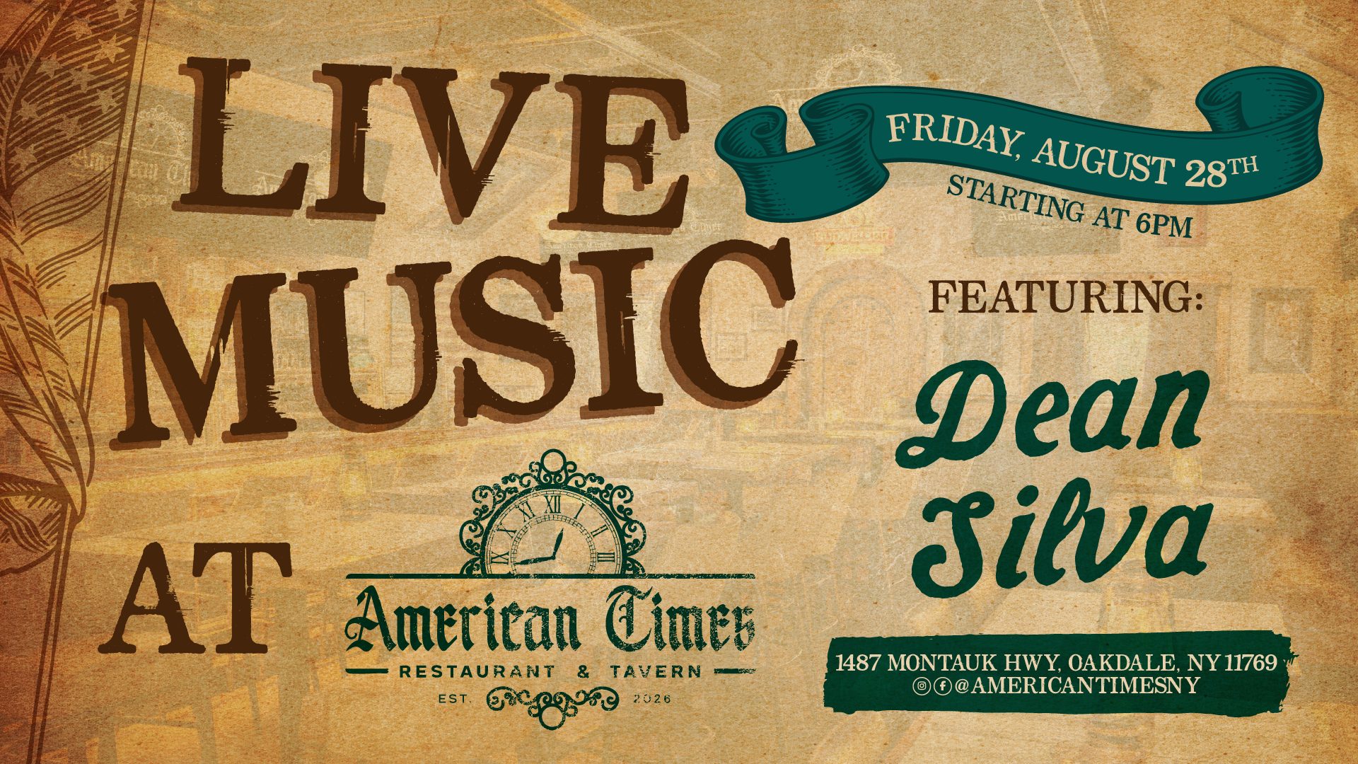 Live Music - Dean Silva