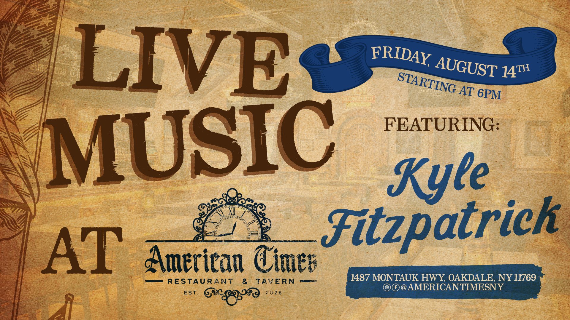 Live Music - Kyle Fitzpatrick
