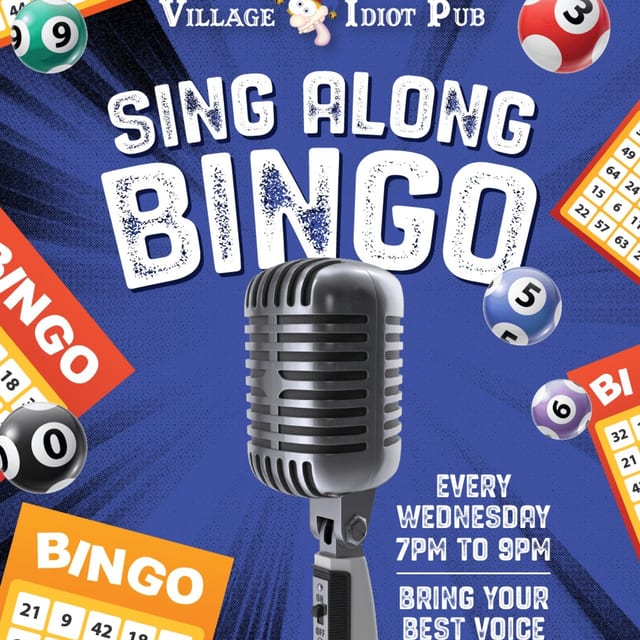 Sing Along Bingo at VIP