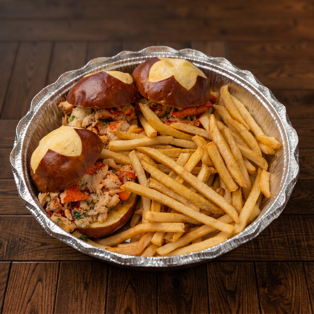 LOBSTER ROLL SLIDERS.